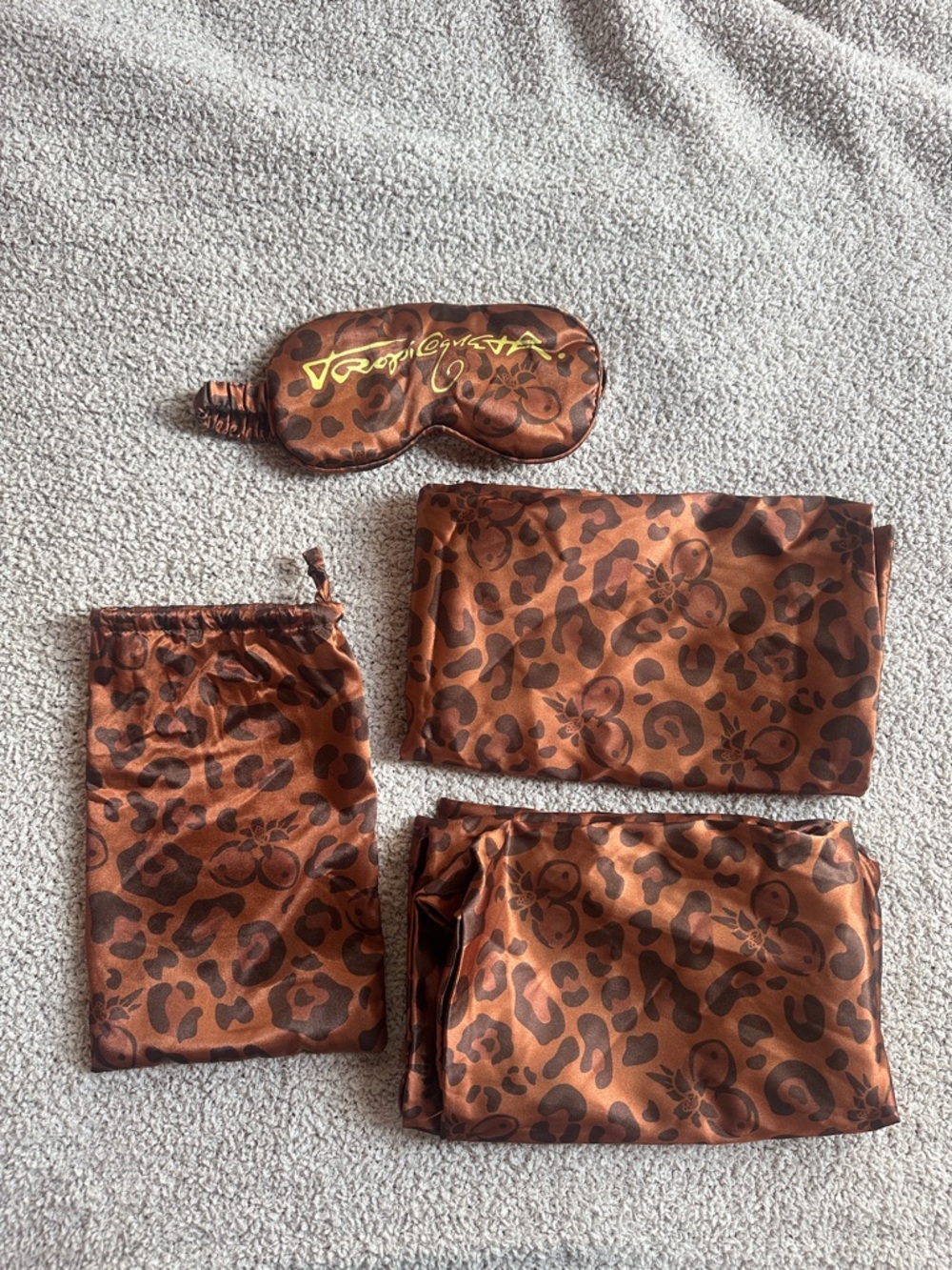 Karol G Tropicoqueta Animal Print Sleep Set Pillow Set